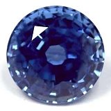 2.52 ct Round Blue Natural Sapphire