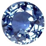 1.78 ct Round Blue Natural Sapphire