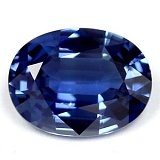 1.56 ct Oval Blue Natural Sapphire