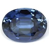 1.75 ct Oval Blue Natural Sapphire