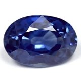 2.16 ct Oval Blue Natural Sapphire