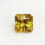 1.82 ct Radiant Yellow Natural Sapphire