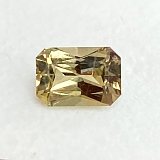 1.28 ct Radiant Yellow Natural Sapphire
