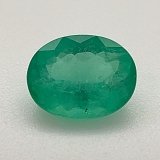 1.25 ct Oval Green Natural Emerald