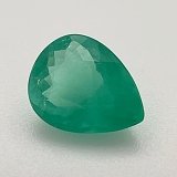 1.50 ct Pear Green Natural Emerald
