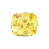 1.38 ct Cushion Yellow Natural Sapphire
