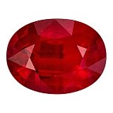 5.05 ct Oval Red Natural Ruby
