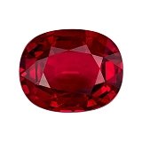 3.01 ct Oval Red Natural Ruby
