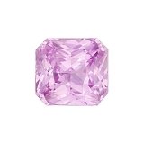 1.27 ct Radiant Pink Natural Sapphire