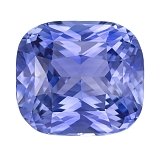 6.05 ct Cushion Purple Natural Sapphire