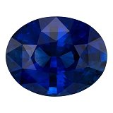 6.08 ct Oval Blue Natural Sapphire