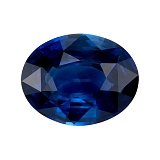 2.70 ct Oval Blue Natural Sapphire