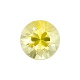 1.07 ct Round Yellow Natural Sapphire