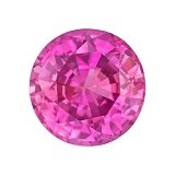 3.05 ct Round Pink Natural Sapphire