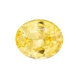 1.65 ct Oval Yellow Natural Sapphire