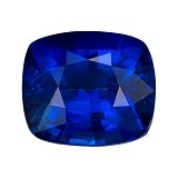 4.56 ct Cushion Blue Natural Sapphire