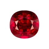 2.12 ct Cushion Red Natural Ruby
