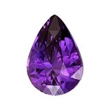2.06 ct Pear Purple Natural Sapphire
