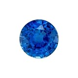 1.11 ct Round Blue Natural Sapphire