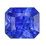 6.01 ct Radiant Blue Natural Sapphire