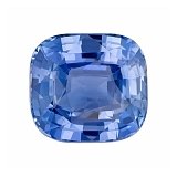 3.52 ct Cushion Blue Natural Sapphire