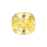 1.27 ct Cushion Yellow Natural Sapphire