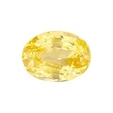 1.54 ct Oval Yellow Natural Sapphire