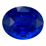 8.21 ct Oval Blue Natural Sapphire