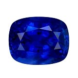 4.43 ct Cushion Blue Natural Sapphire