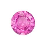 1.06 ct Round Pink Natural Sapphire