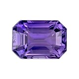 3.01 ct Emerald Purple Natural Sapphire