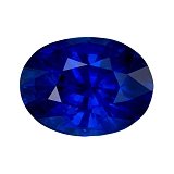 3.53 ct Oval Blue Natural Sapphire