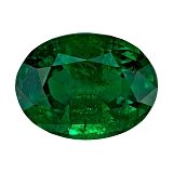 2.97 ct Oval Green Natural Emerald
