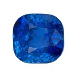 3.07 ct Cushion Blue Natural Sapphire