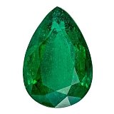 4.37 ct Pear Green Natural Emerald