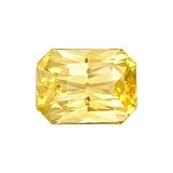 1.50 ct Radiant Yellow Natural Sapphire
