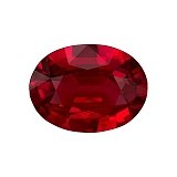 1.20 ct Oval Red Natural Ruby