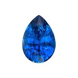 1.20 ct Pear Blue Natural Sapphire