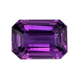 2.52 ct Emerald Purple Natural Sapphire