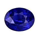 3.52 ct Oval Blue Natural Sapphire