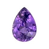 2.01 ct Pear Purple Natural Sapphire