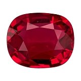 4.01 ct Cushion Red Natural Ruby