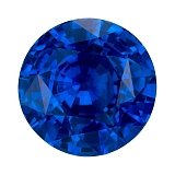 6.09 ct Round Blue Natural Sapphire