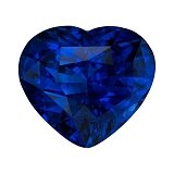 4.01 ct Heart Blue Natural Sapphire