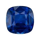 4.02 ct Cushion Blue Natural Sapphire