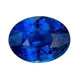 3.12 ct Oval Blue Natural Sapphire
