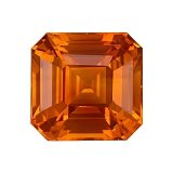 3.01 ct Emerald Orange Natural Sapphire