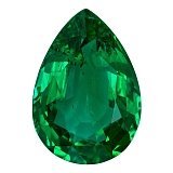 3.34 ct Pear Green Natural Emerald