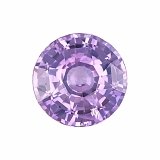 1.92 ct Round Purple Natural Sapphire