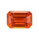 2.11 ct Emerald Orange Natural Sapphire